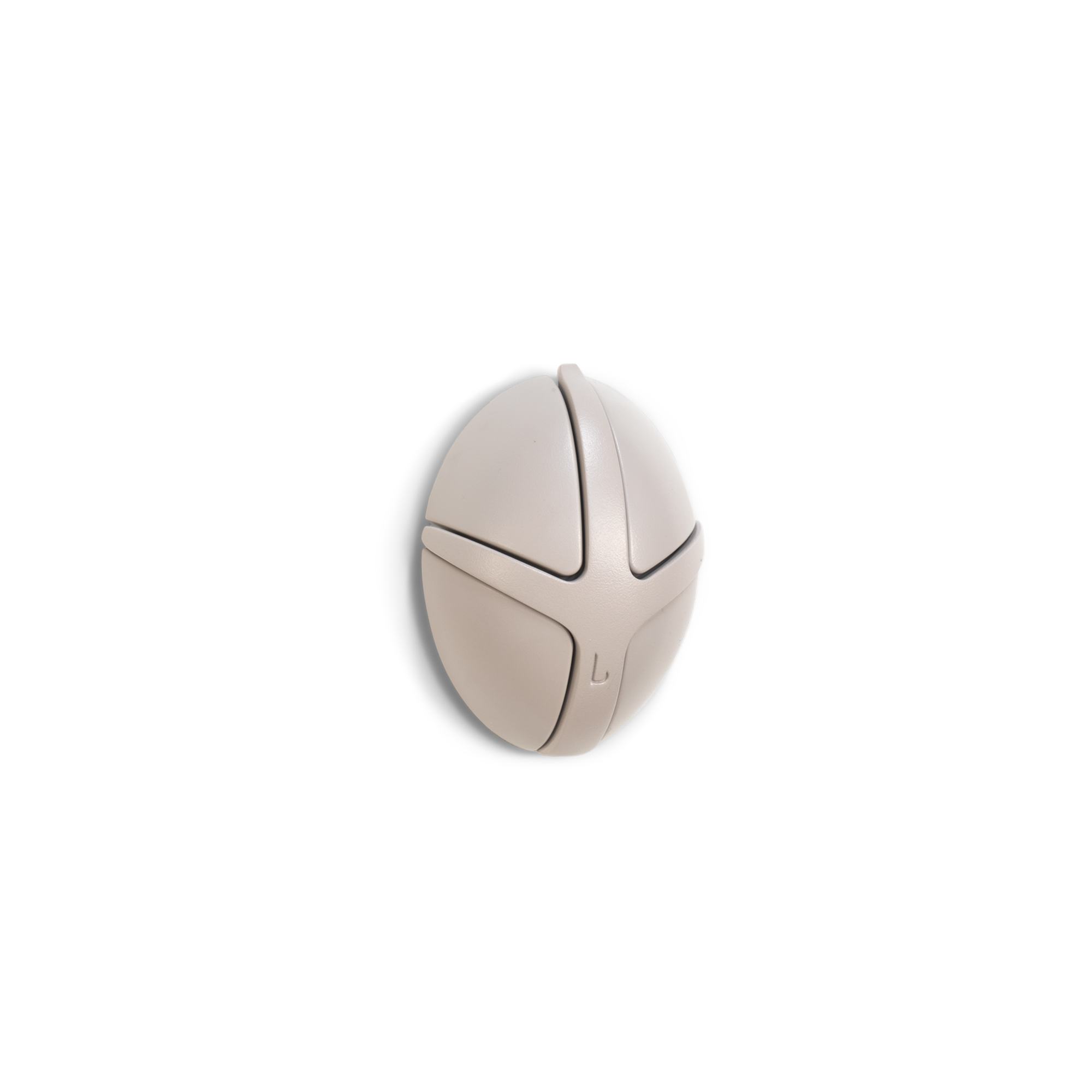 Spinder Design Tick Knagerække       Knager Silky Taupe Plastik