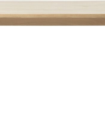 Spisebord Nordique Design Barrali Egetræ 150x90 Cm Natur Eg Med 45 Cm Forlængelse