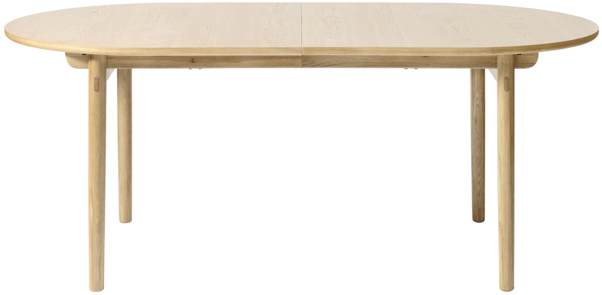 Spisebord Nordique Design Carno   Udtræksbord ø100   19045 Cm Egetræ Natur