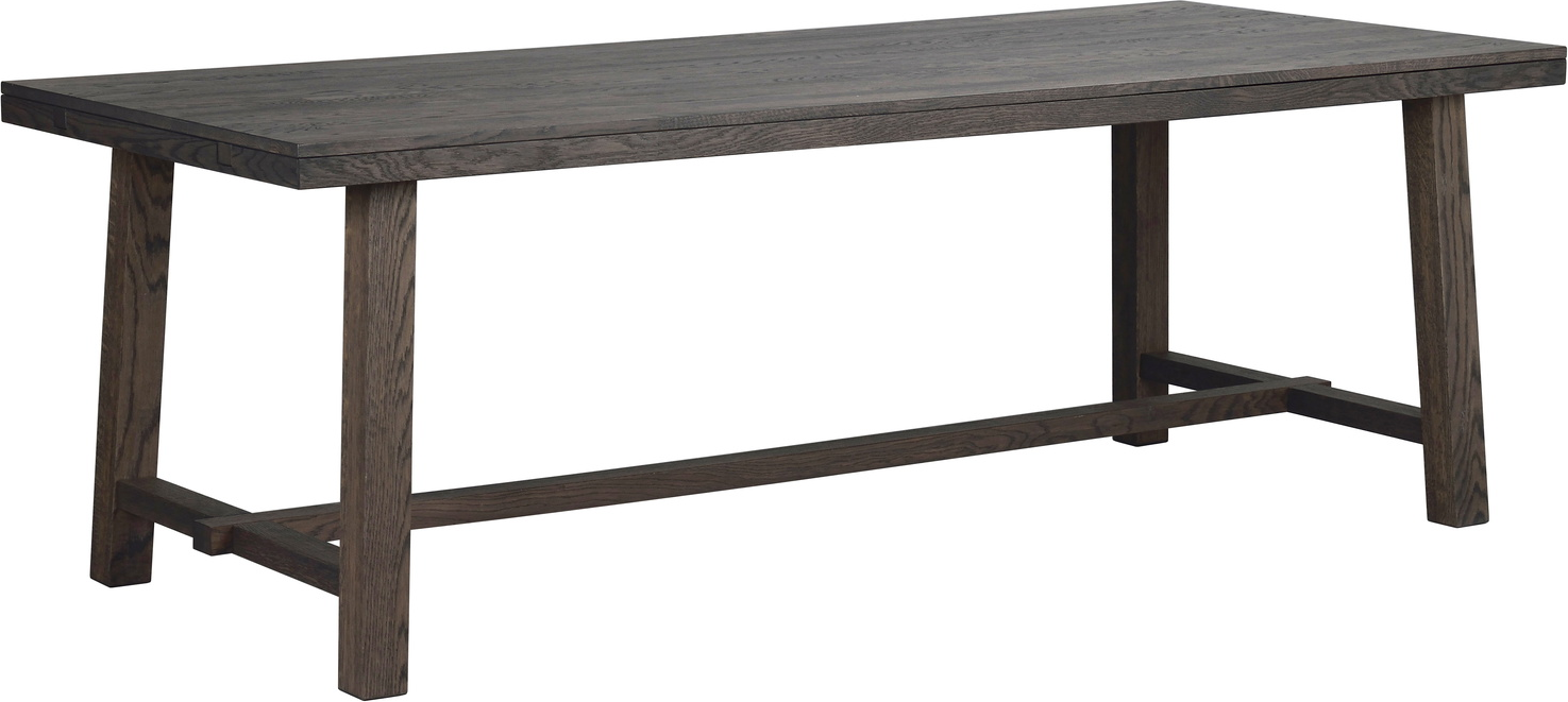 Spisebord Rowico Brooklyn 220ã 95 Cm Mørkebrun Lakeret Massiv Egetræ Fsc