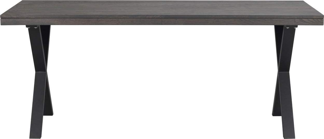 Spisebord Rowico Brooklyn  -ben Massiv Eg Mørkebrun 170x95 Cm
