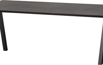 Spisebord Woood Tablo Dining Table   Eg Metal  Sort  180x90x75 Cm