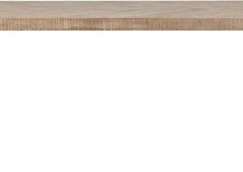 Spisebord Woood Tablo Plankebord   Mangotræ Med Sildebensmønster Kalkvasket Finish 180ã 90 Cm Natur Matsort Krydsben