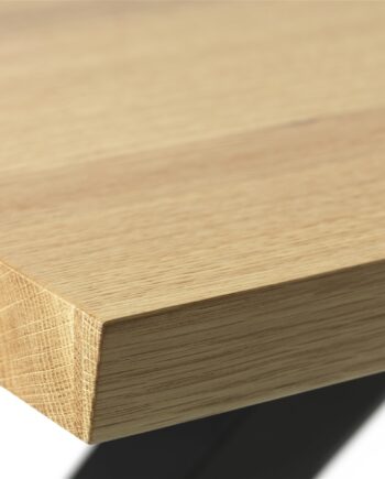 Spisebordplade Til Plankebord Reno   Nordique Design  Massiv Eg   Egefinér    Cm  Natur