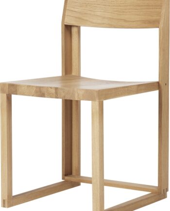 Spisebordsstol Kristina Dam Outline   Lakeret Fsc-eg Natur H84xb47xl49 Cm