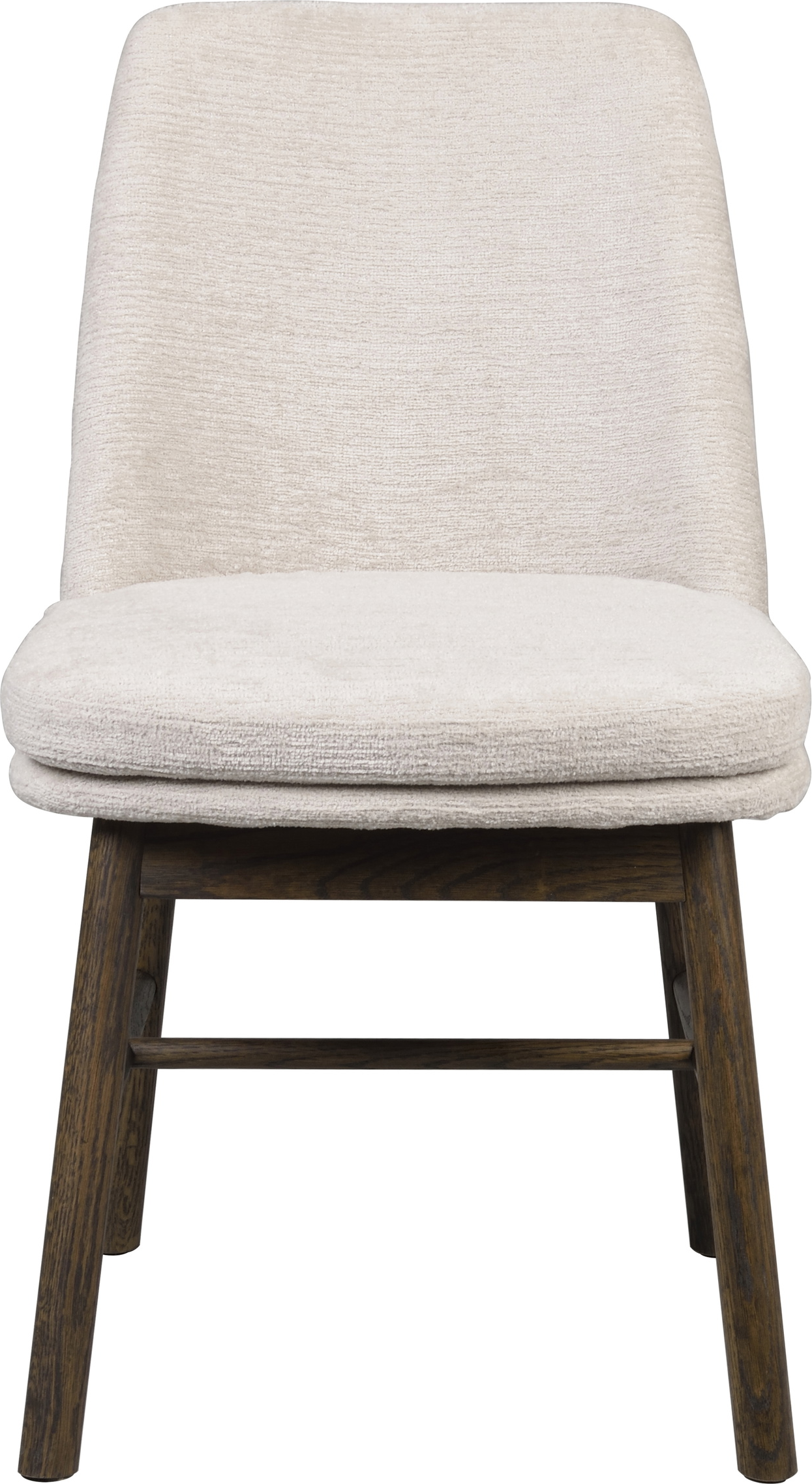 Spisebordsstol Rowico Amesbury  -pak Lys Beige Brun Stof Og Egetræsben Fsc 100  H84xb49xd58 Cm