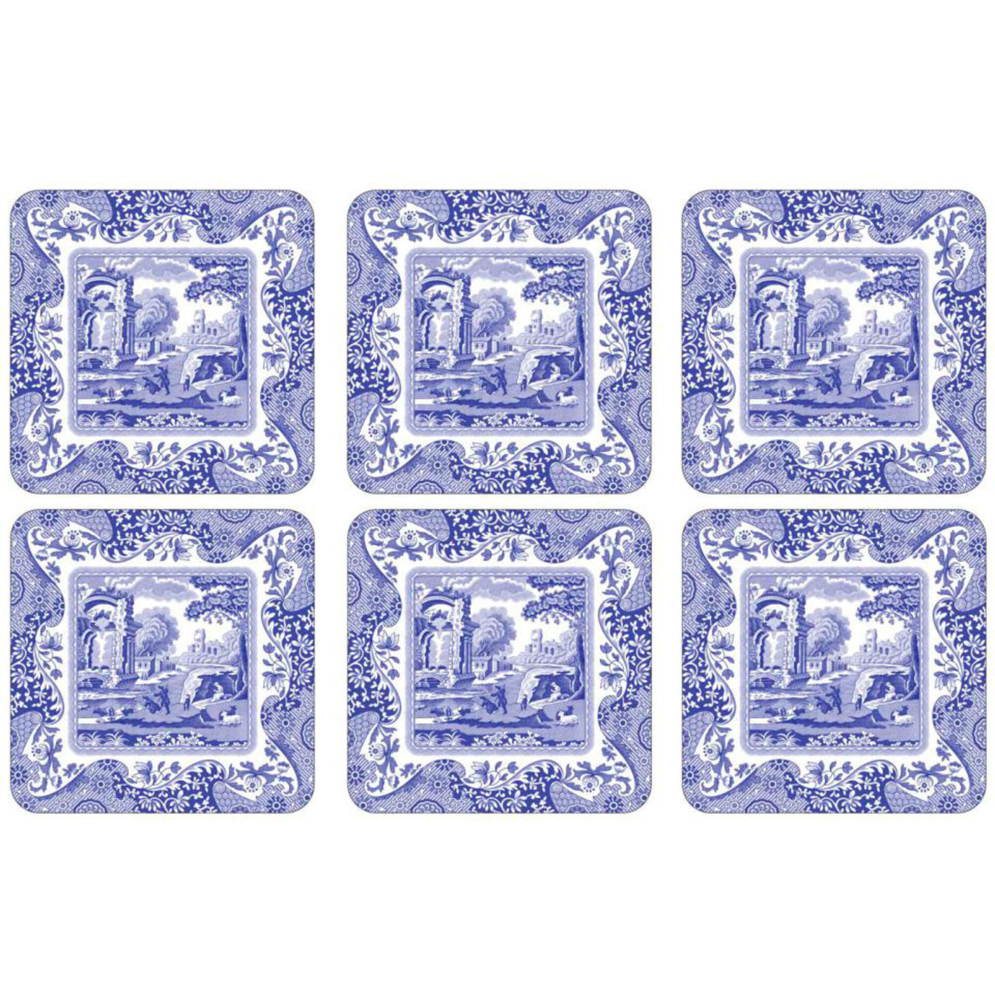 Spode Glasbrikker  39 Blue Italian 39