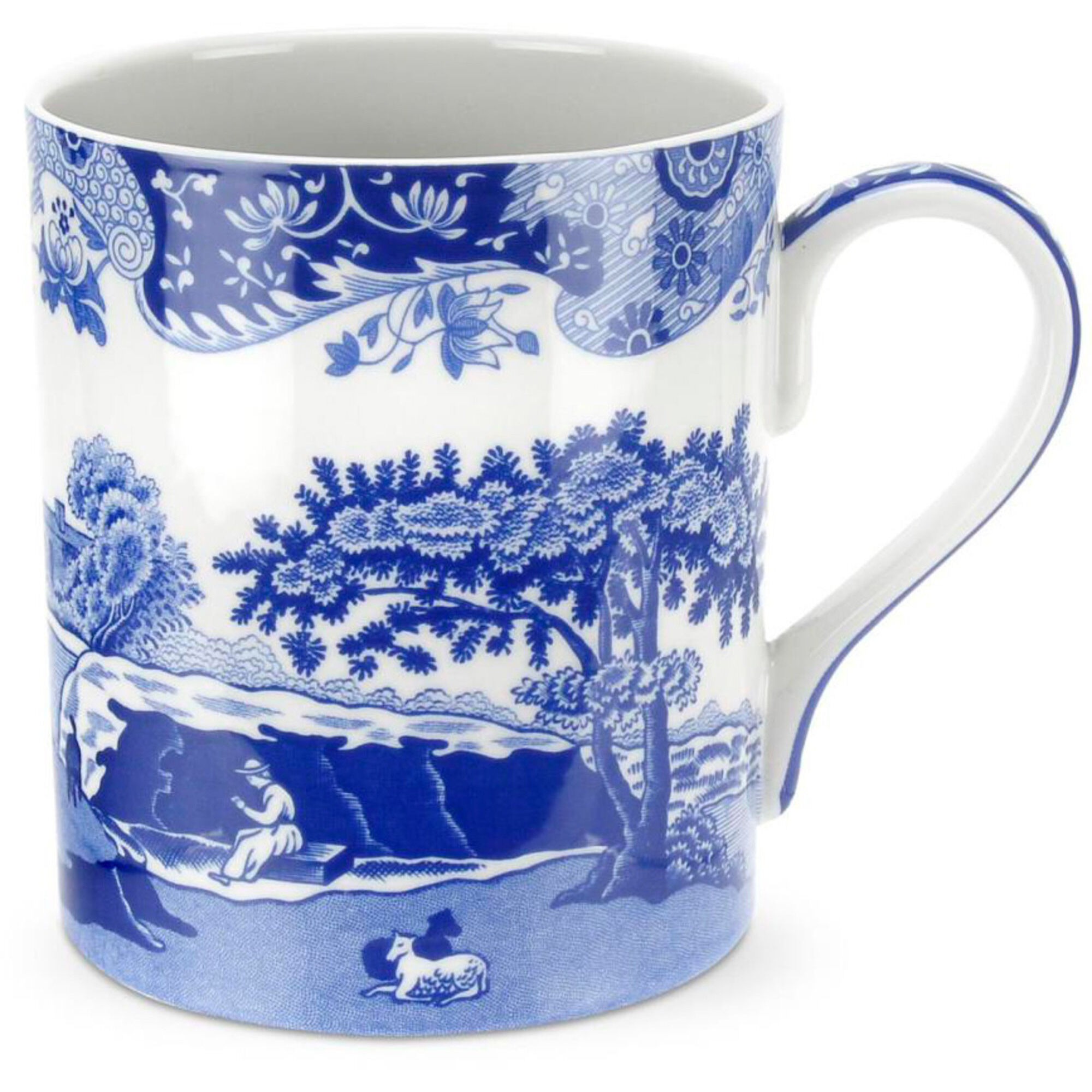 Spode Krus  39 Blue Italian 39  50 Cl
