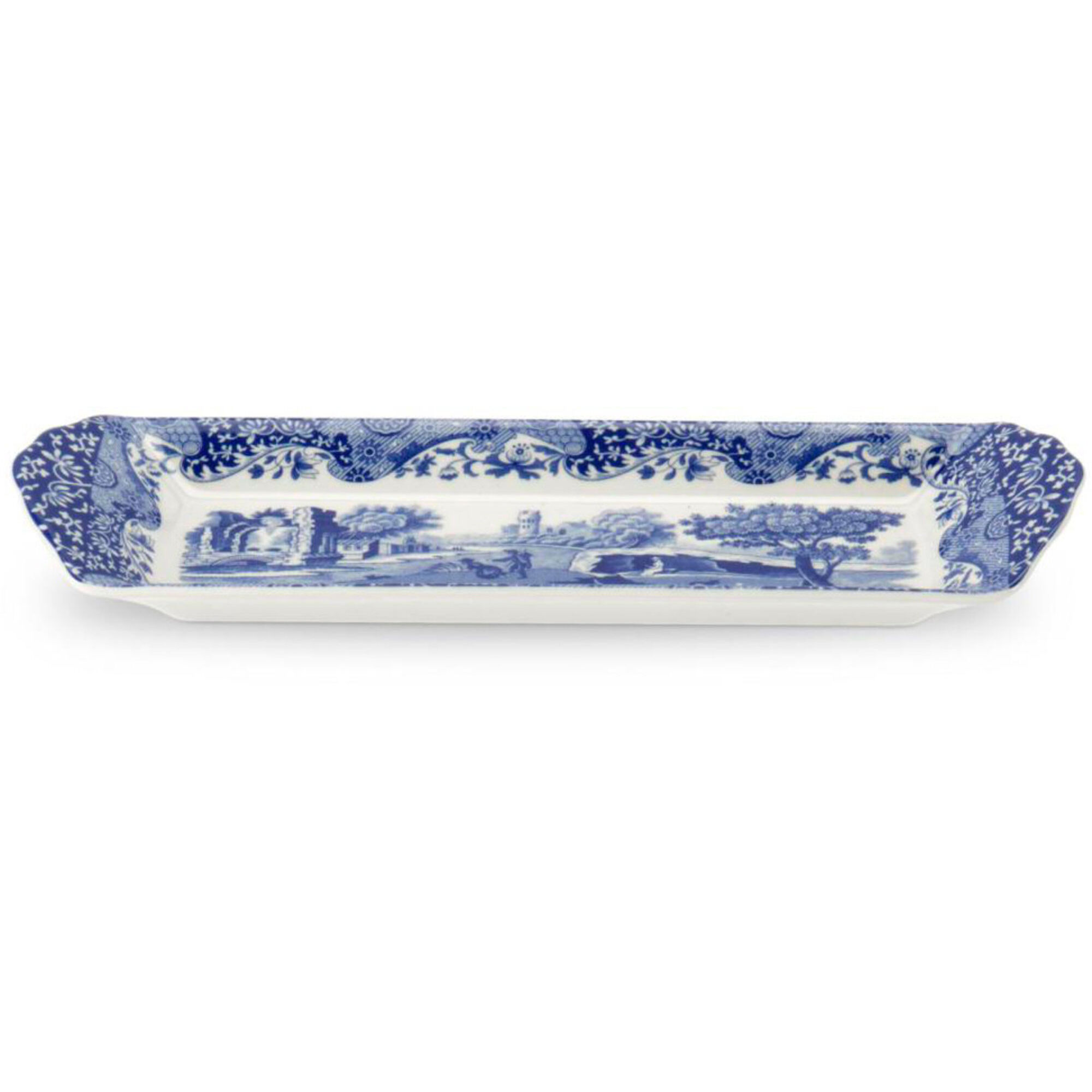 Spode Serveringsfad  39 Blue Italian 39