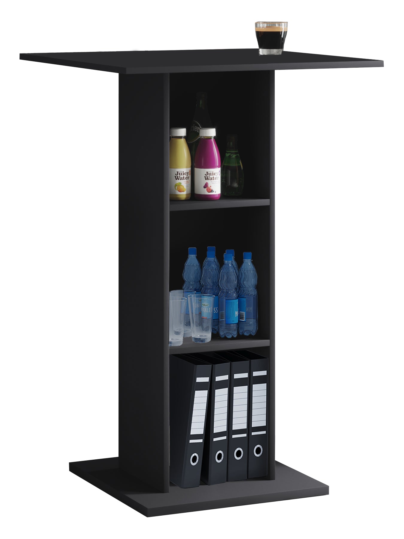 Ståbord   Talerstol  Sort  Højde: 108 Cm