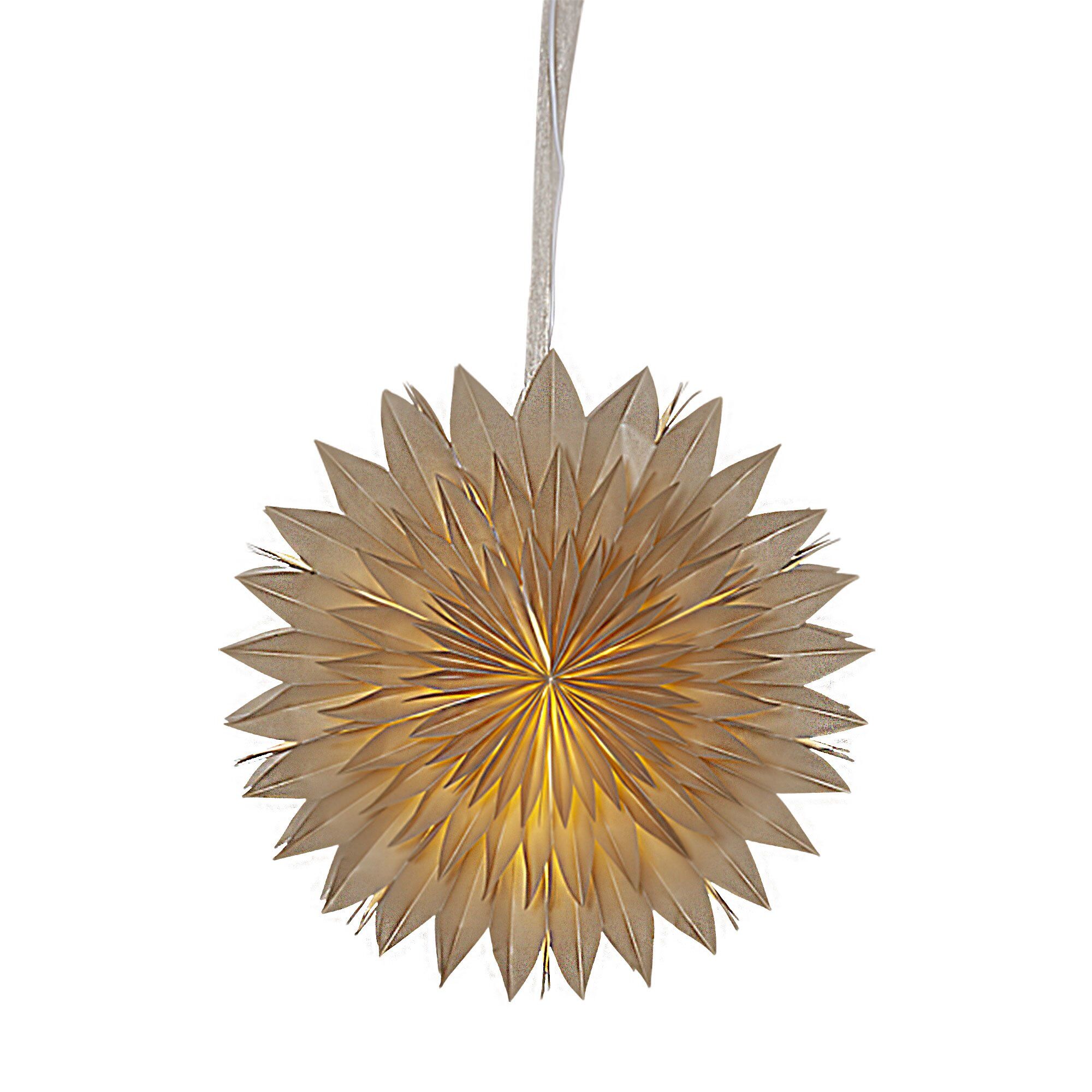 Star Trading Dis Papirsstjerne 50 Cm Beige
