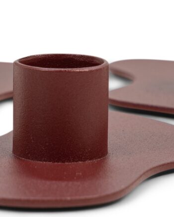 Stearinlysestage Spinder Design Melt   Stål Bourgogne Lav Profil 20ã 20 Cm H2   Cm