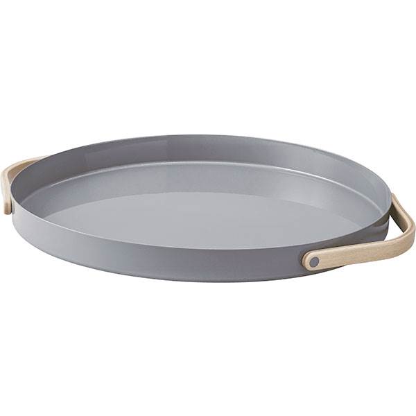 Stelton Emma Serveringsbakke     35 Cm Grå  : Erling Christensen Møbler