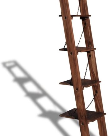 Stigereol Obuzi Hayfay   Rosentræ   Jern H185xb40xd43 Cm  Mørk Natur  Urban Opbevaringsreol