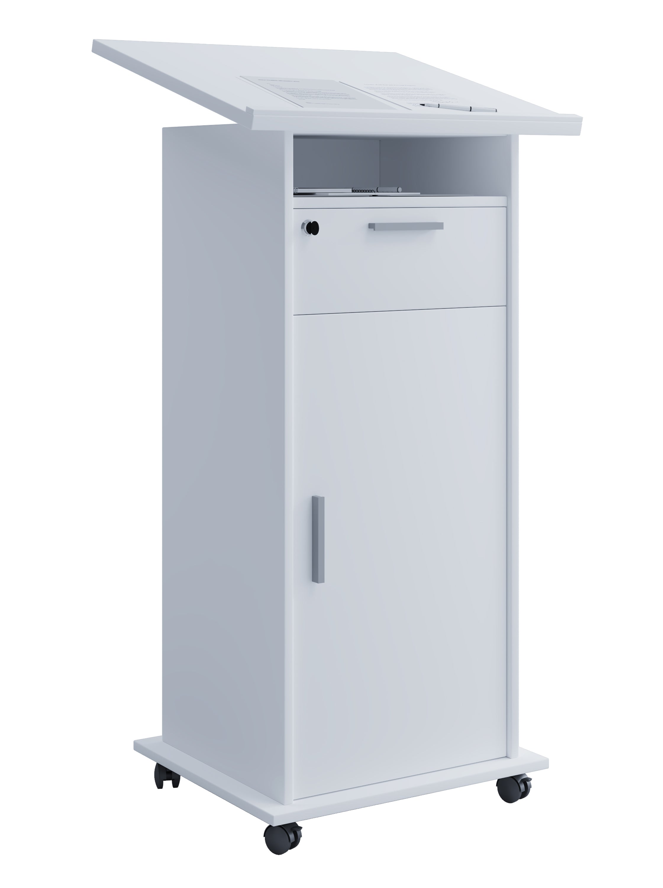 Talerstol     109-120      60      50 Cm  Hvid