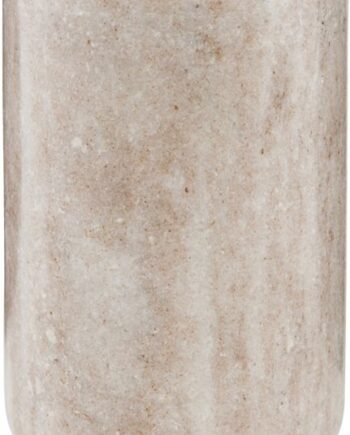 Tandbørsteholder Meraki Opbevaring Krus   Marmor Marble ø8   H12 Cm Beige