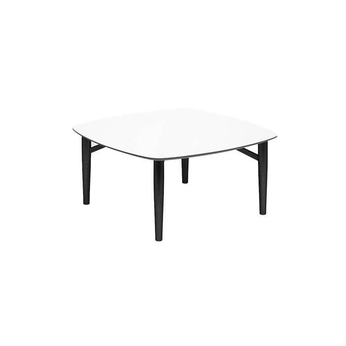 Thomsen Furniture Katrine Sofabord Bådform 68x128 Cm Granitgrå Stenlook