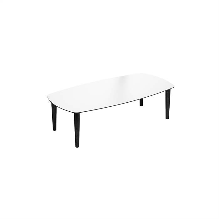 Thomsen Furniture Katrine Sofabord Bådform 68x128 Cm Granitgrå Stenlook