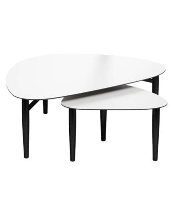 Thomsen Furniture Katrine Sofabord Trekant 42x67 Cm Granitgrå Stenlook