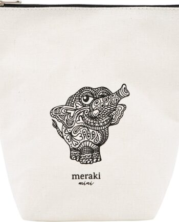 Toilettaske Meraki Doddy   Hvid Necessaire   Bomuld Polyester 14 5ã   5ã 21 Cm