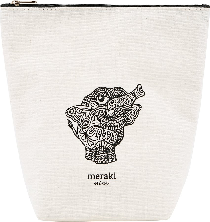 Toilettaske Meraki Doddy   Hvid Necessaire   Bomuld Polyester 14 5ã   5ã 21 Cm