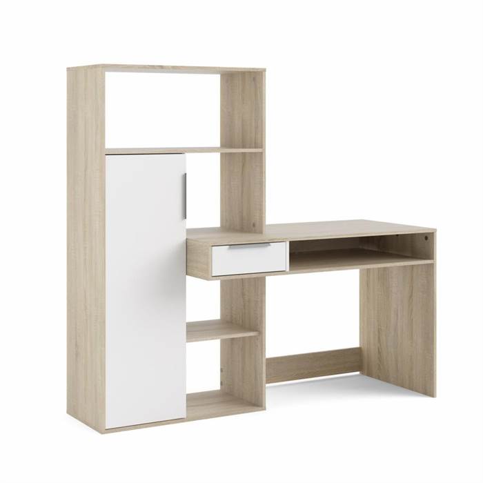 Tvilum Function Plus Skrivebord Eg Struktur Hvid : Erling Christensen Møbler