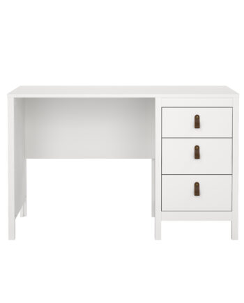 Tvilum Madrid Skrivebord       Skuffer Hvid Træ  120 4x48