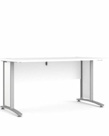 Tvilum Prima Komb  Skrivebord 150 Cm Hvid   Metal  : Erling Christensen Møbler