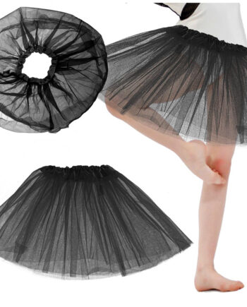 Tyl Nederdel Tutu Kostume Kostume Sort