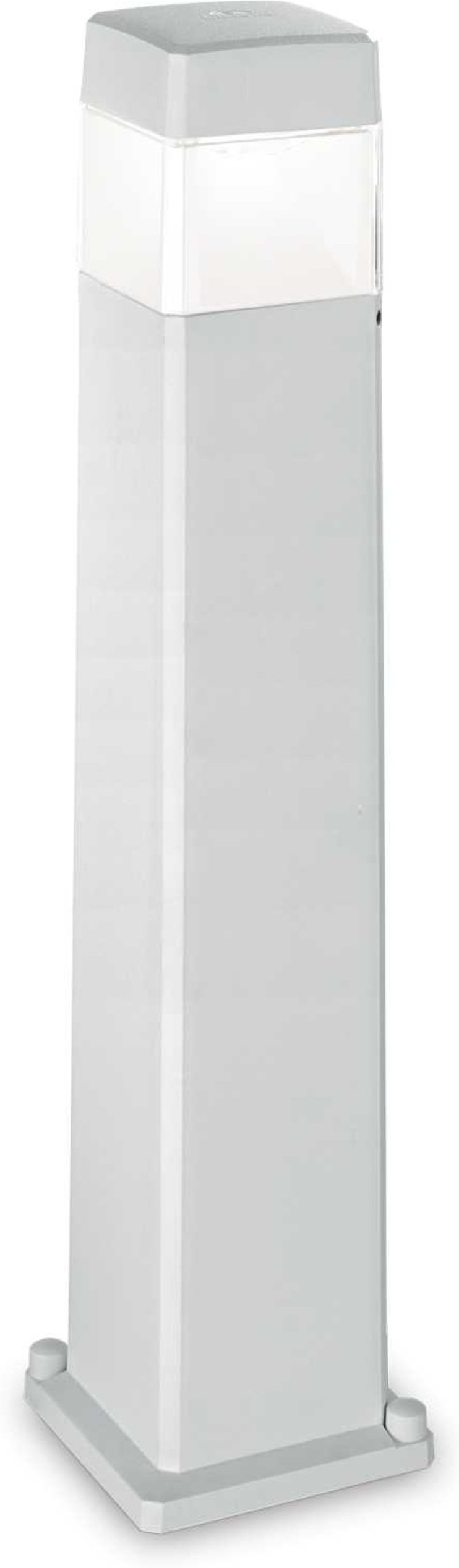 Udendørs Gulvlampe Ideal Lux Cosmo Grå H80xø17   Cm Ip55 Gx53 7w-pære 800 Lm Havebelysning