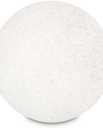 Udendørs Gulvlampe Ideal Lux Doris Plast Hvid Sort ø58   H59 Cm Ip44