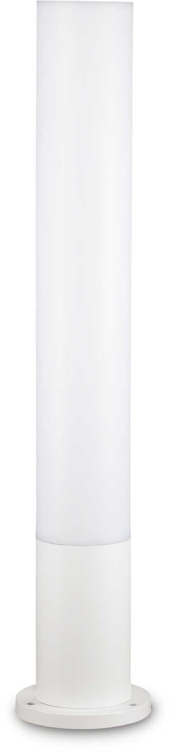 Udendørs Gulvlampe Ideal Lux Edo Outdoor Hvid ø15   Cm   H80 Cm Aluminium Ip44