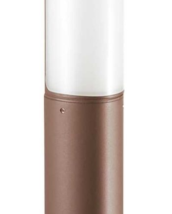 Udendørs Gulvlampe Ideal Lux Etere Ip54 ø12ã H60   Cm Led 10 5w 1020 Lm Kaffefarvet