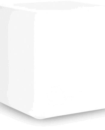 Udendørs Gulvlampe Ideal Lux Luna Havebelysning 50 Cm Ip44 Hvid Sort