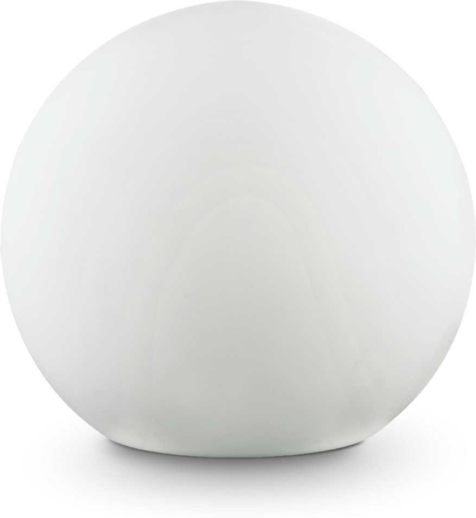 Udendørs Gulvlampe Ideal Lux Sole ø30   H30 Cm Hvid Sort Ip44 65 Plast