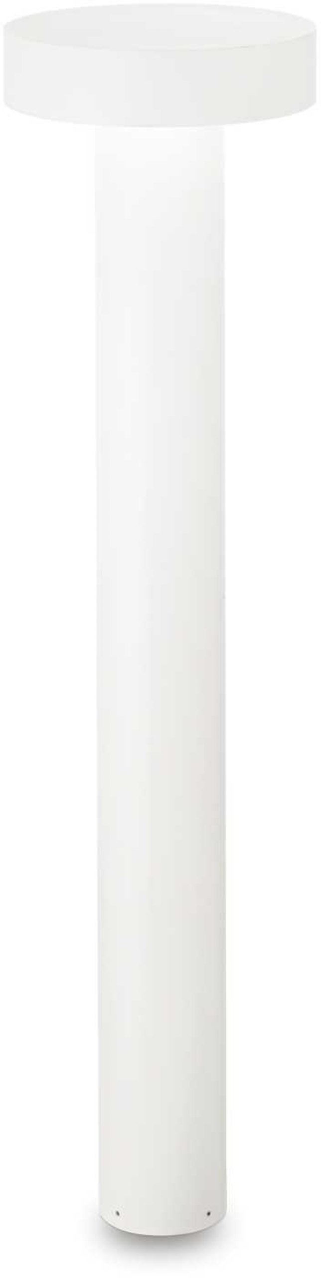 Udendørs Gulvlampe Ideal Lux Tesla Hvid ø20 5ã H80 Cm Ip44 Aluminium Metal 4xg9