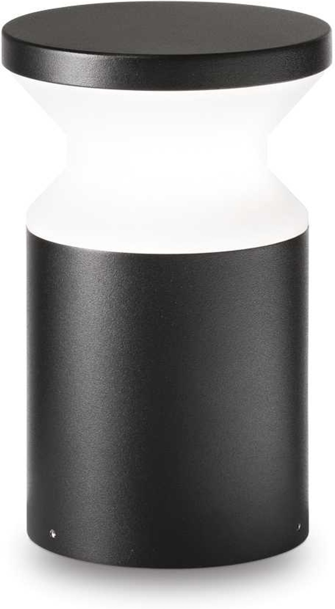 Udendørs Gulvlampe Ideal Lux Torre ø14ã H22 Cm Sort Aluminium Og Metal Ip44 Havelampe