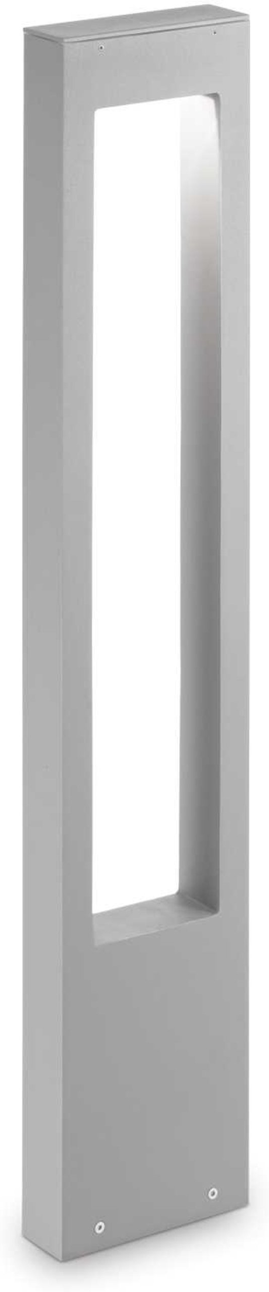Udendørs Gulvlampe Ideal Lux Vega  Have- Og Terrassebelysning    80 Cm Grå Aluminium Og Metal Ip44
