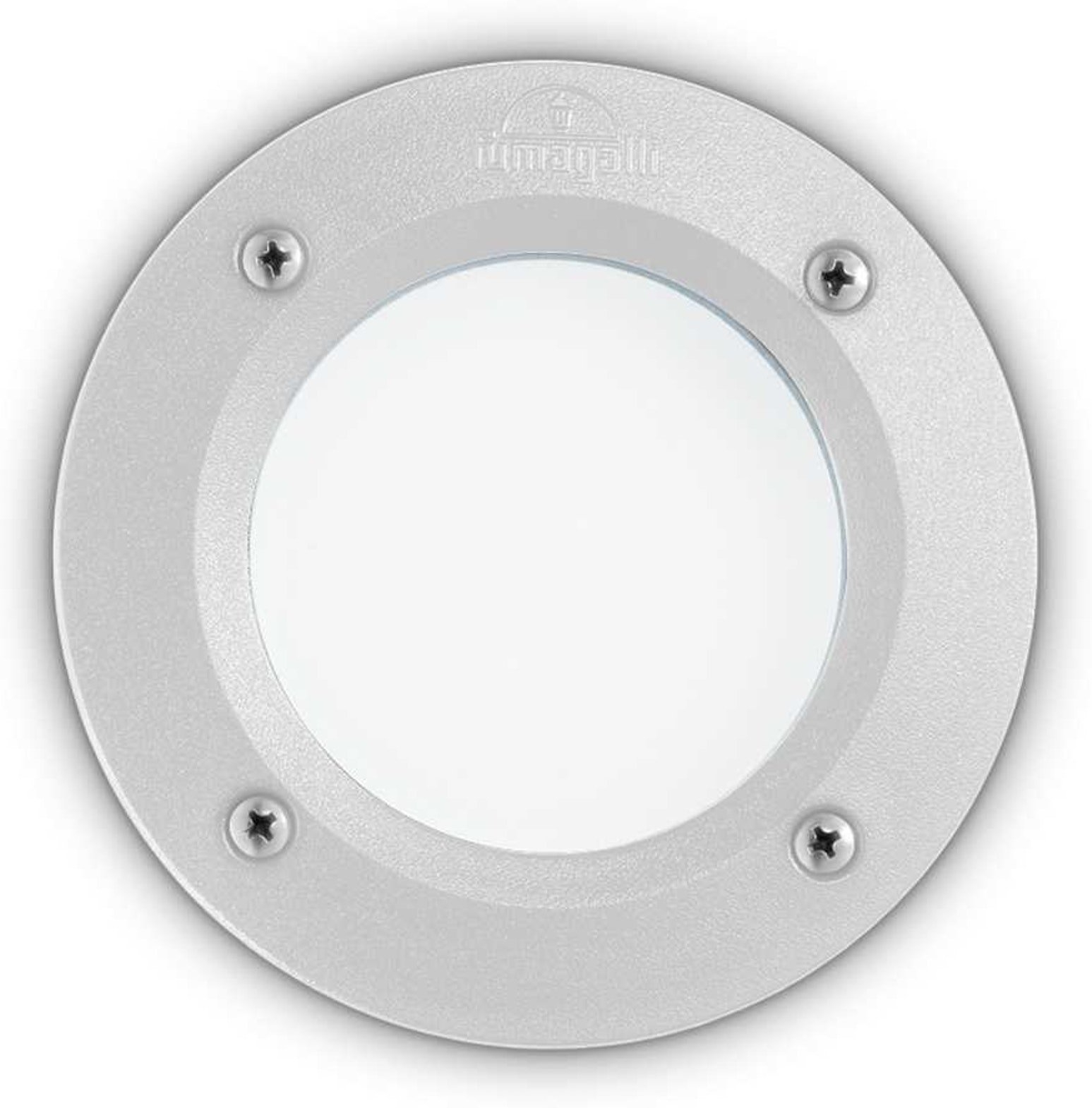 Udendørs Indbygningslampe Ideal Lux Avenue Ip66 Vejrbestandig Hvid Plast Inkl  Gx53 3w 350 Lm 4000
