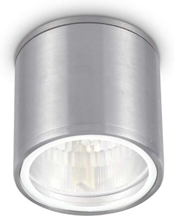 Udendørs Loftslampe Ideal Lux Gun   Aluminium ø11   H11   Cm Ip44 Med Gu10 Fatning