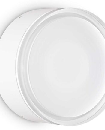 Udendørs Loftslampe Ideal Lux Urano Gx53 Ip44 Hvid ø16 Cm
