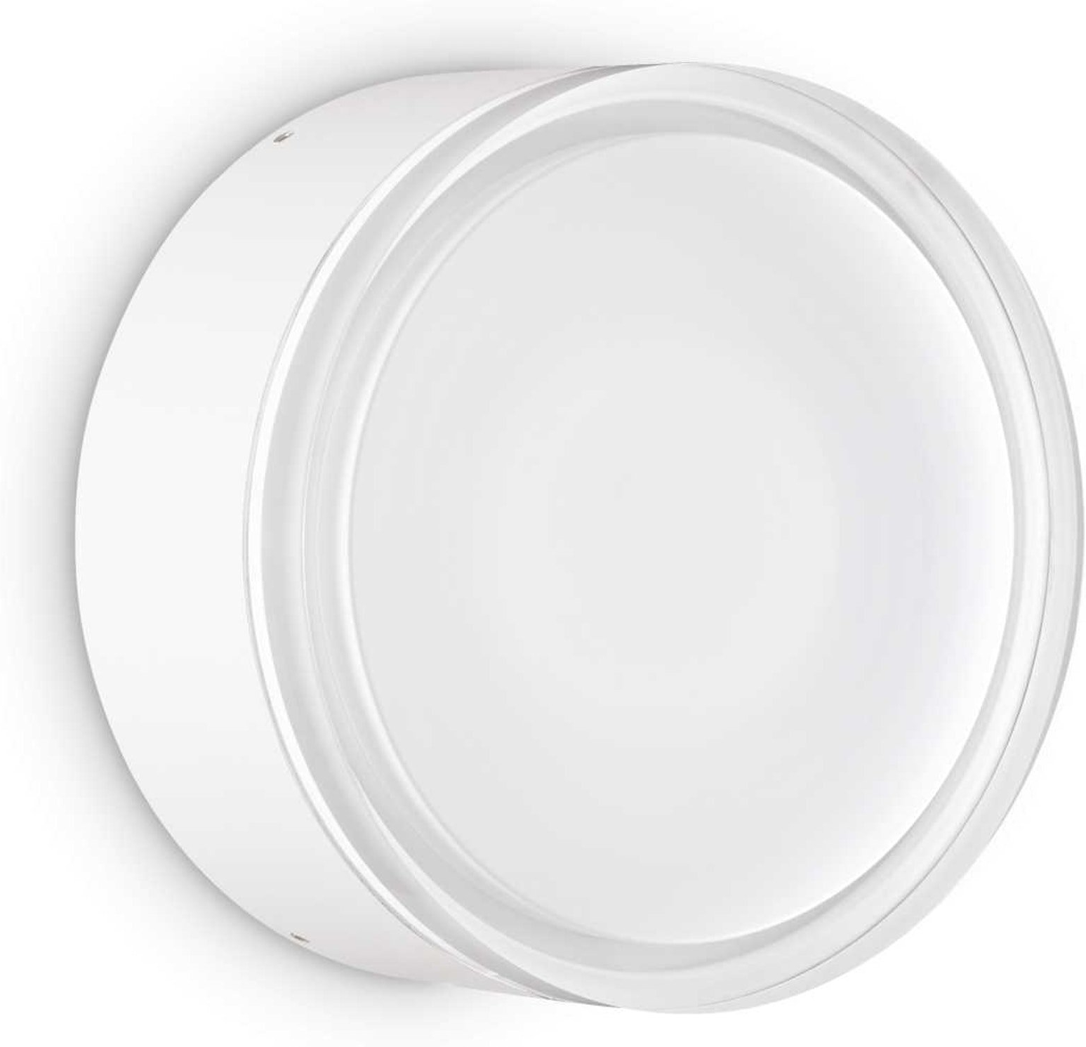 Udendørs Loftslampe Ideal Lux Urano Gx53 Ip44 Hvid ø16 Cm