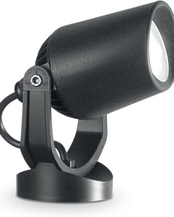 Udendørs Spotlight Ideal Lux Elio Projektor Gu10 ø12     H35 Cm Sort Ip66 4000