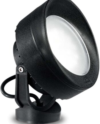 Udendørs Spotlight-projektor Ideal Lux Litio Sort Plast Ip66 Inkl  Gx53-pære 7w 800lm 4000k