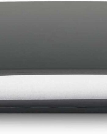 Udendørs Væglampe Ideal Lux Andromeda Sort Aluminium 2x E27 Ip54 L45 Cm