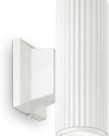 Udendørs Væglampe Ideal Lux Base Hvid Aluminium Ip44 Gu10