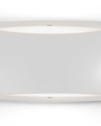 Udendørs Væglampe Ideal Lux Felix 30x8 5x13 Cm Hvid   Ip66  Robust Plast  E27-fatning