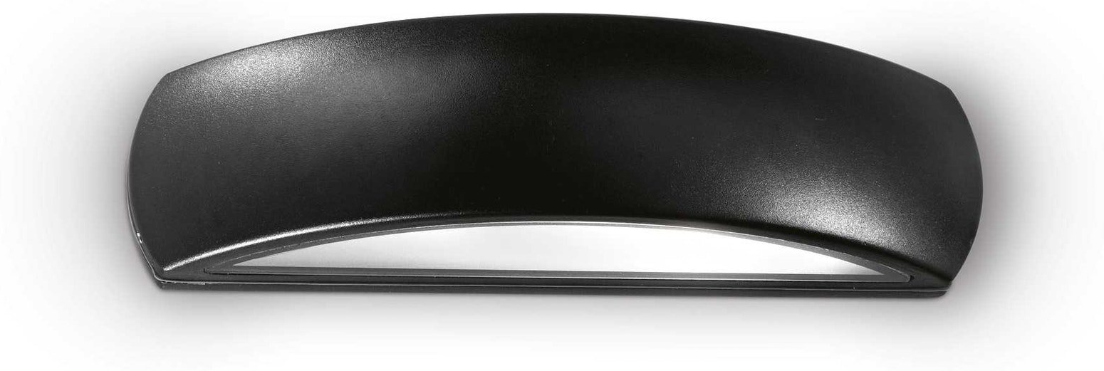 Udendørs Væglampe Ideal Lux Giove Sort   Ip54 Vejrbestandig E27 60w Aluminium Metal 33ã 10ã   Cm