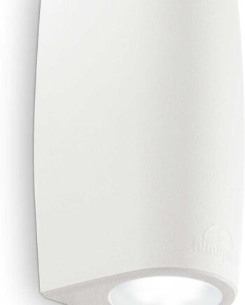 Udendørs Væglampe Ideal Lux Keope Ip55 2xgu10 6w Hvid