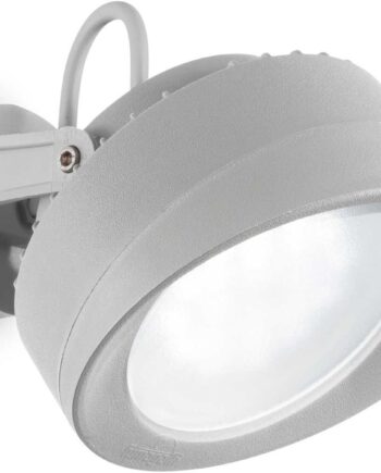 Udendørs Væglampe Ideal Lux Litio Grå Plast Ip66 Gx53 Led 7w 800 Lm ø70 Mm